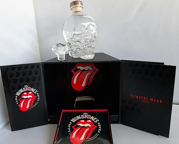 Crystal Head Wodka Rolling Stones 50th Anniversary