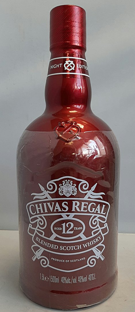 Chivas Regal 12 Jahre Magnum 1,5 l Sonderedition Red Night