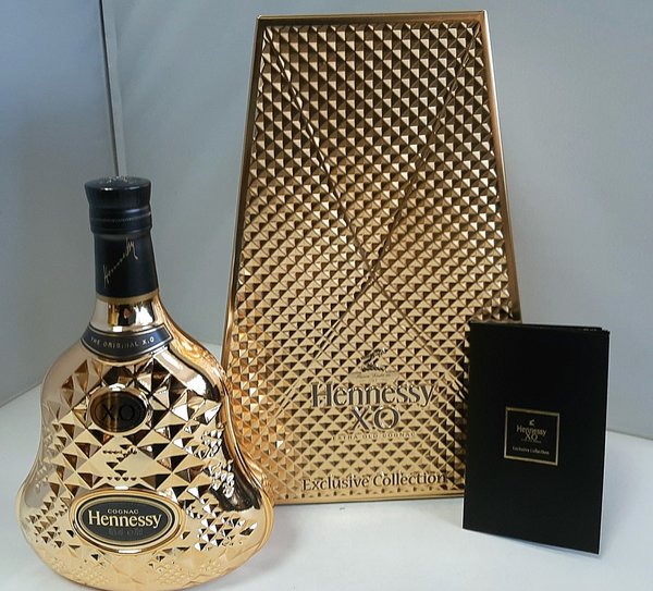 Hennessy XO Cognac Exclusive Edition Tom Dixon in  Gold