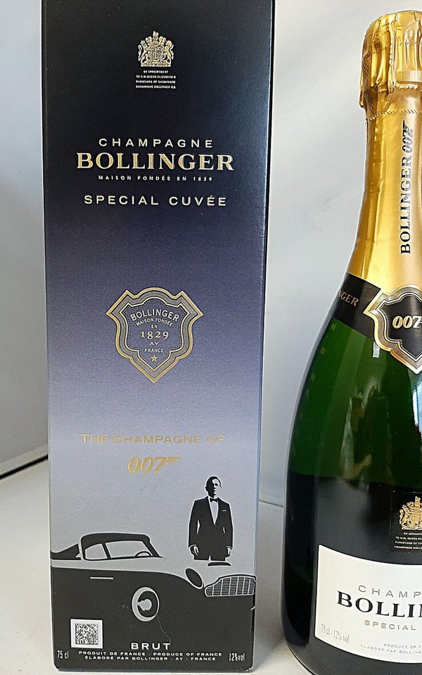 Bollinger Special Cuvee Brut Limited James Bond 007 Edition Champagner