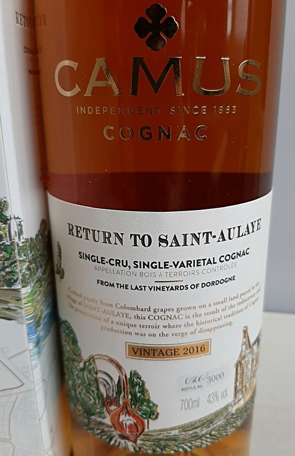 Camus Return To Saint-Aulaye Cognac