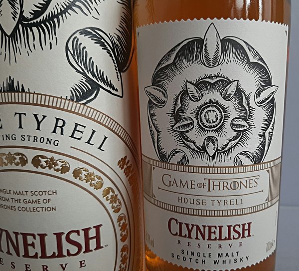 GAME OF THRONES HOUSE TYRELL CLYNELISH  Whisky LIMITED EDITION