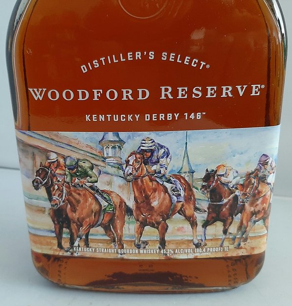WOODFORD RESERVE DERBY BOTTLE 2020 EDITION BOURBON WHISKEY