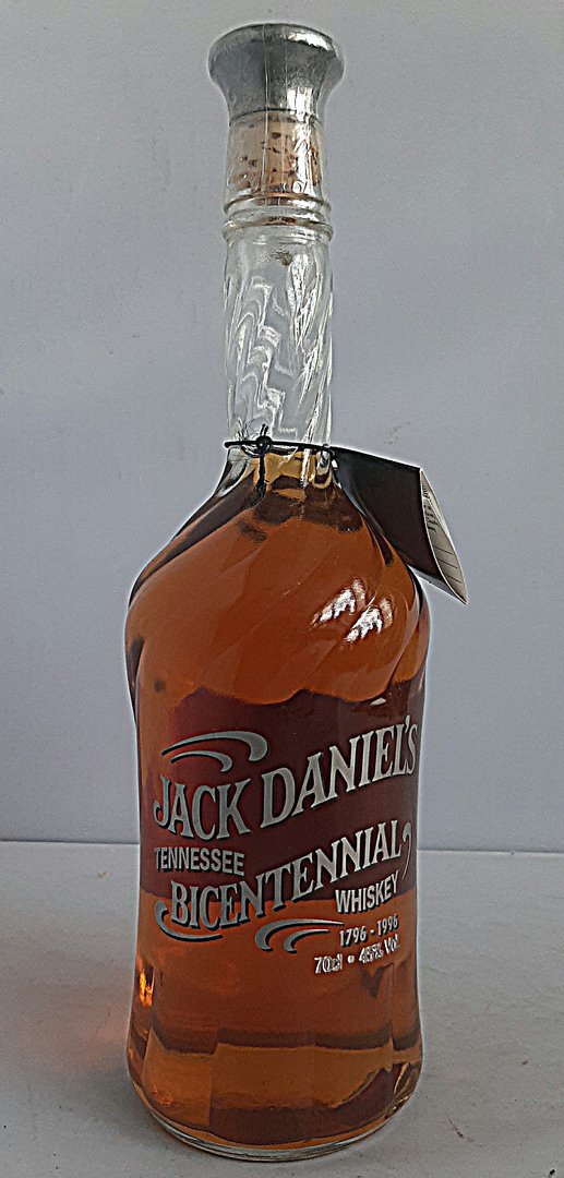 Jack Daniels BICENTENNIAL  Whiskey mit TAG