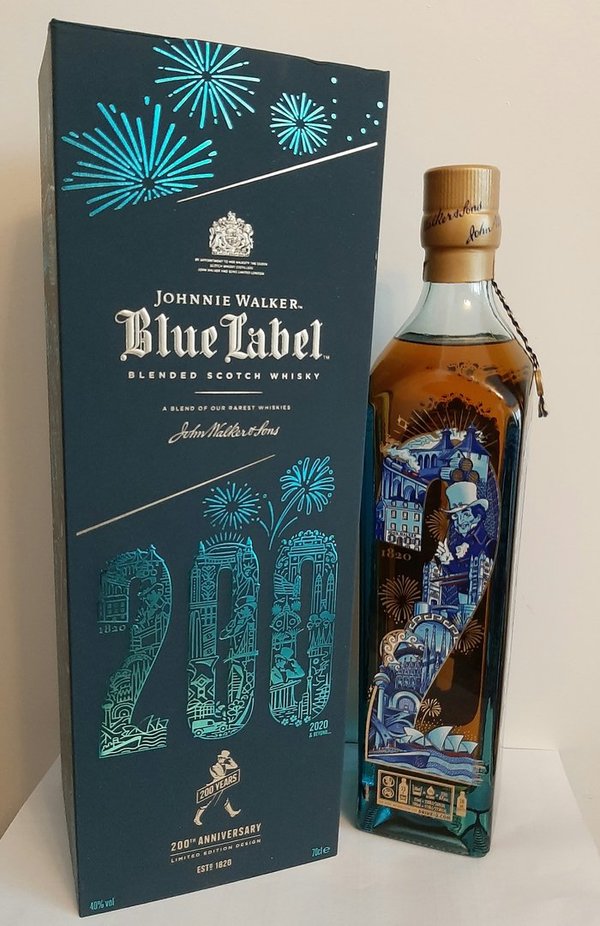 Johnnie Walker Blue Label 200th Anniversary Whisky