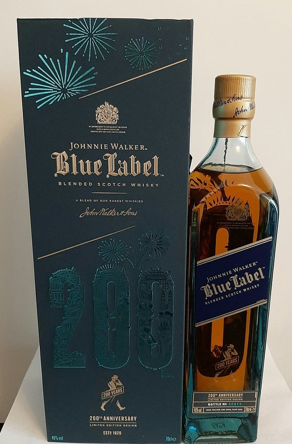 Johnnie Walker Blue Label 200th Anniversary Whisky