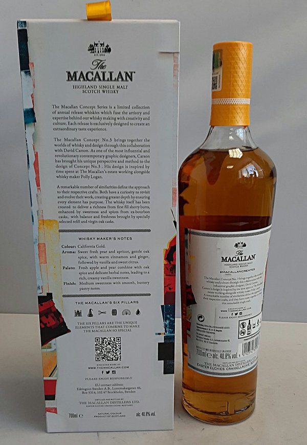 Macallan Concept Number 3 Whisky