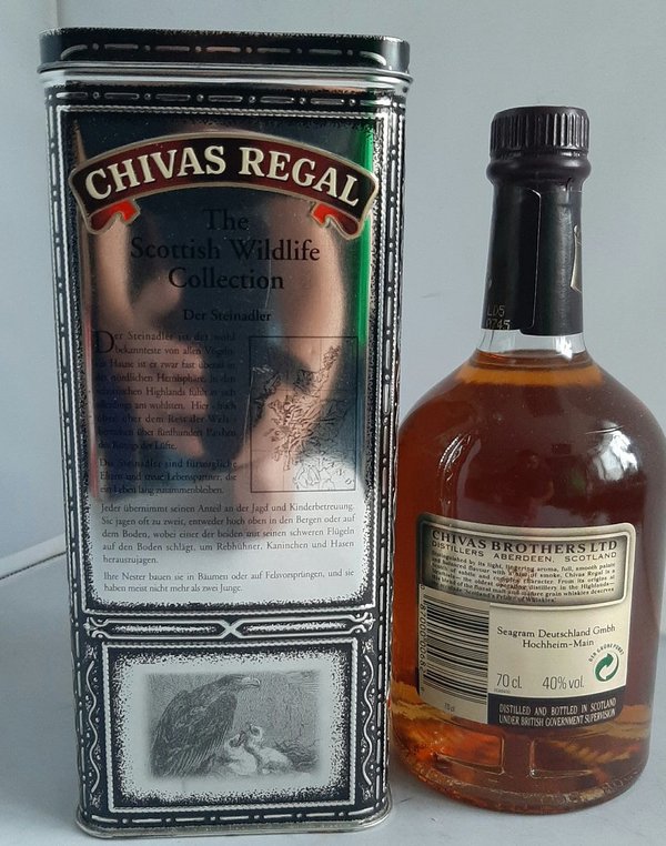 Chivas Regal Whisky 12 YEARS OLD WILDLIFE COLLECTION