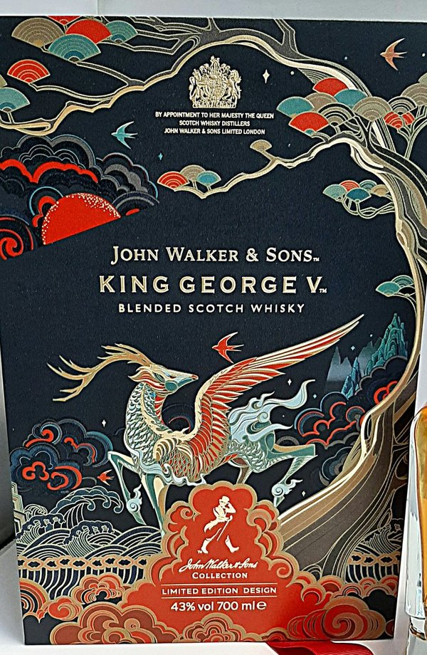 JOHN WALKER Whisky KING GEORGE V chinese New Year