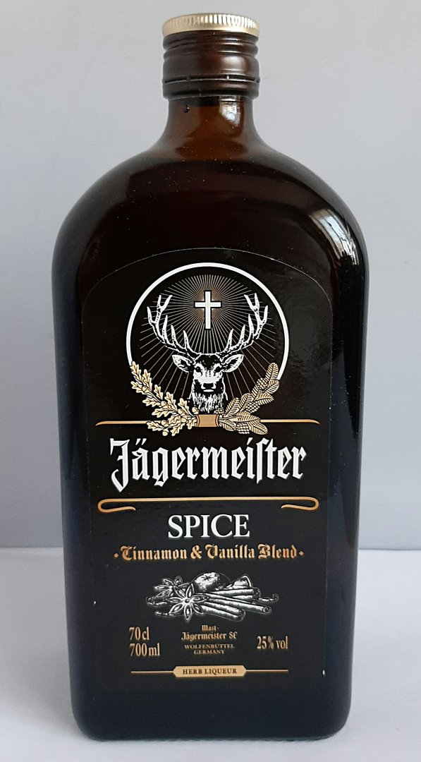 Jägermeister SPICE Cinnamon & Vanilla Blend Herb Liqueur (1 x 0.7 l)