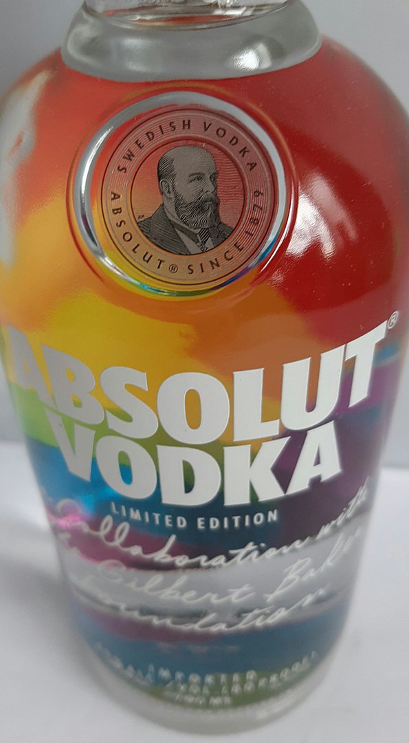 Absolut Vodka Rainbow Limited Edition