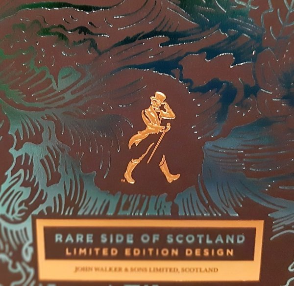 Johnnie Walker Blue Label RARE SIDE OF Schottland Edition