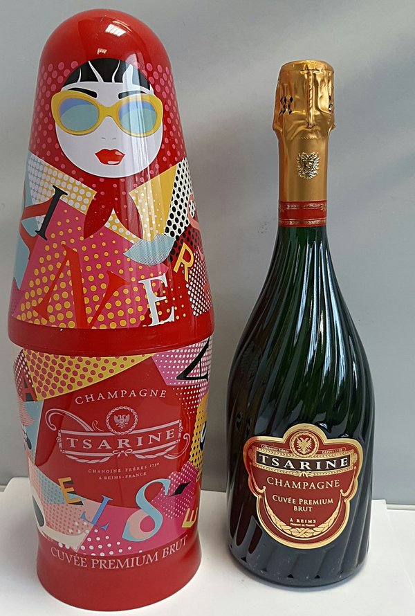 Champagner Tsarine in MATRIOCHKA Geschenkverpackung