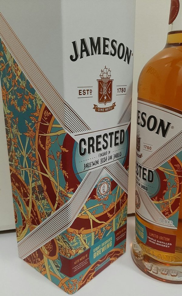 Jameson Crested Eight Degrees Whisky Limited Edition